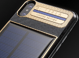 Tesla iPhone X - позолоченный iPhone со своей собственной солнечной батареей
